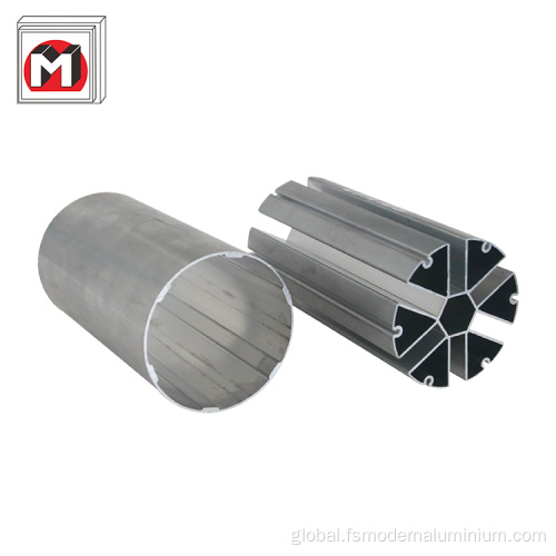 Other Aluminium Extrusion Products Cylindrical 7075 Aluminum Extrusion for Exhibition Stands Factory